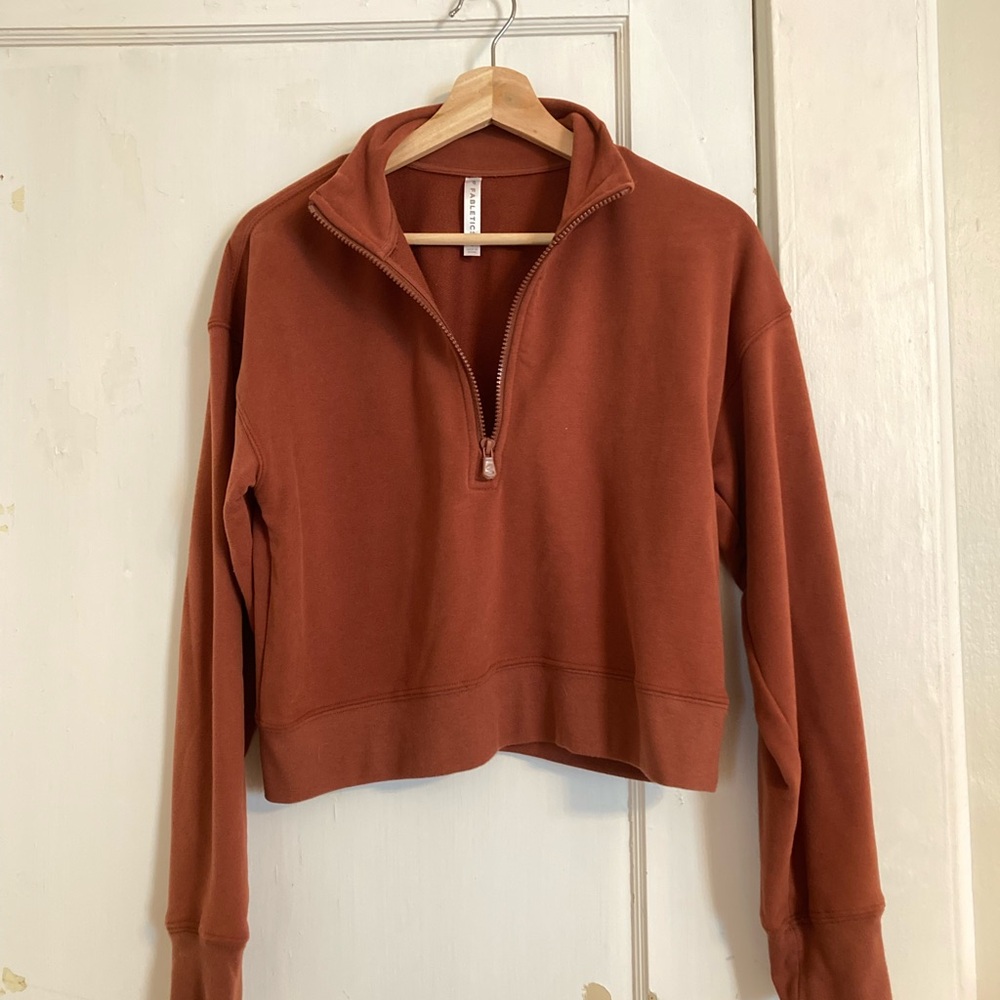Fabletics Cropped Half Zip - image 1